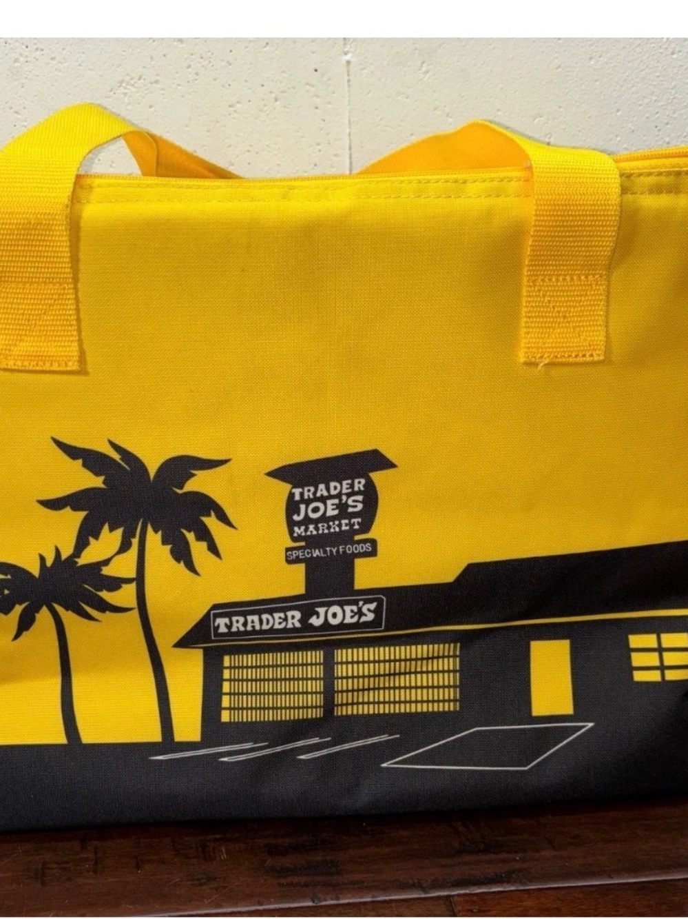 Trader Joe's Yellow insulated  Bag